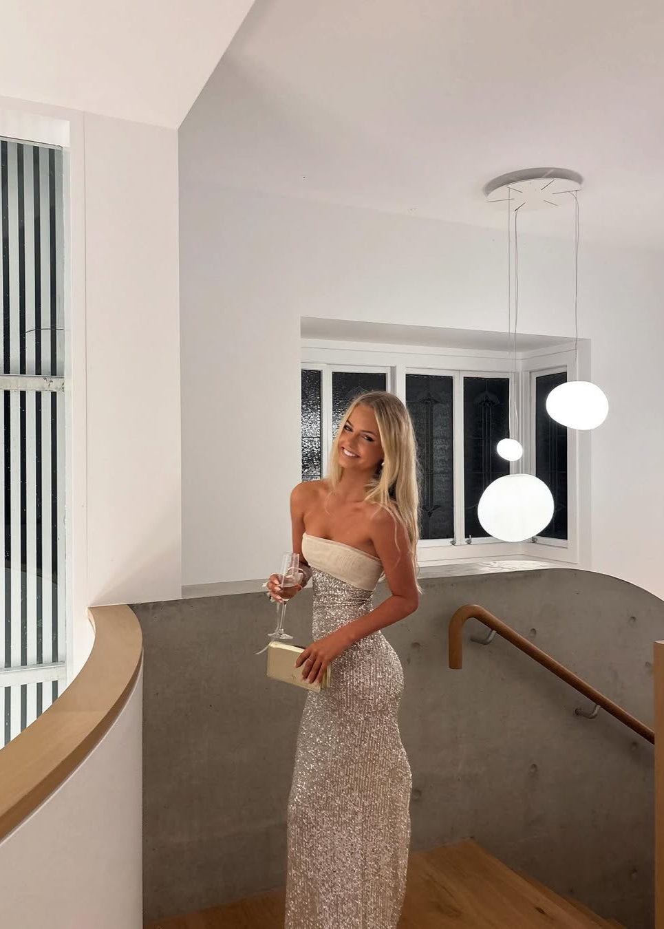 Elizabeth Dress - Diamond - Paloma Dress Hire