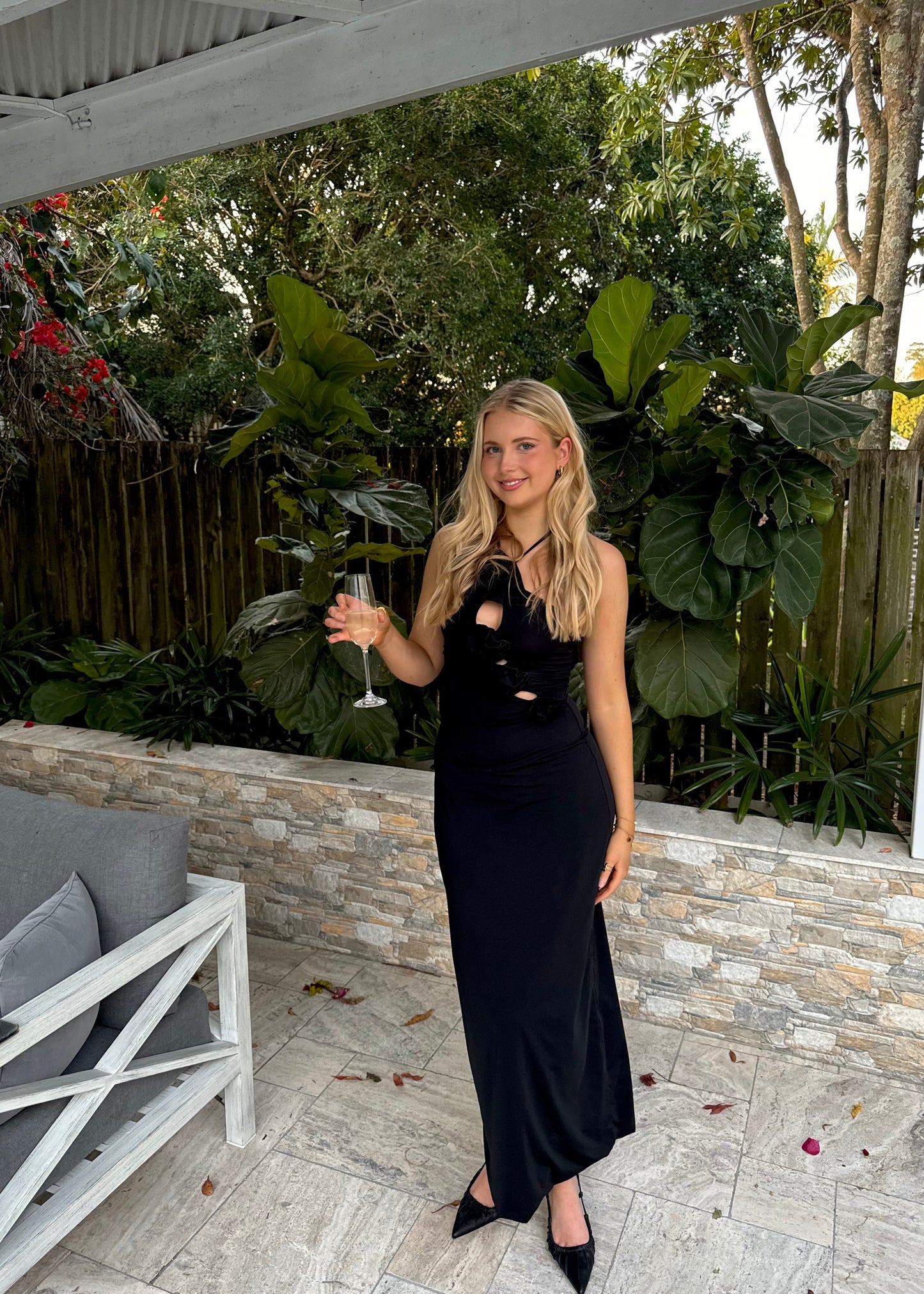 Liri Dress- Black - OS