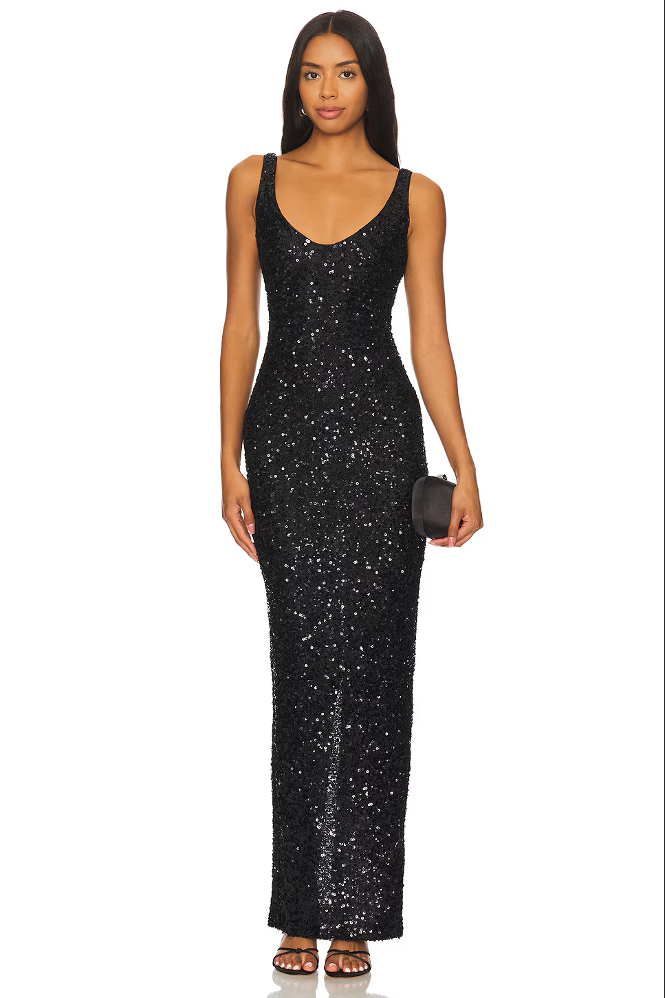 Janhvi Maxi Dress - Black