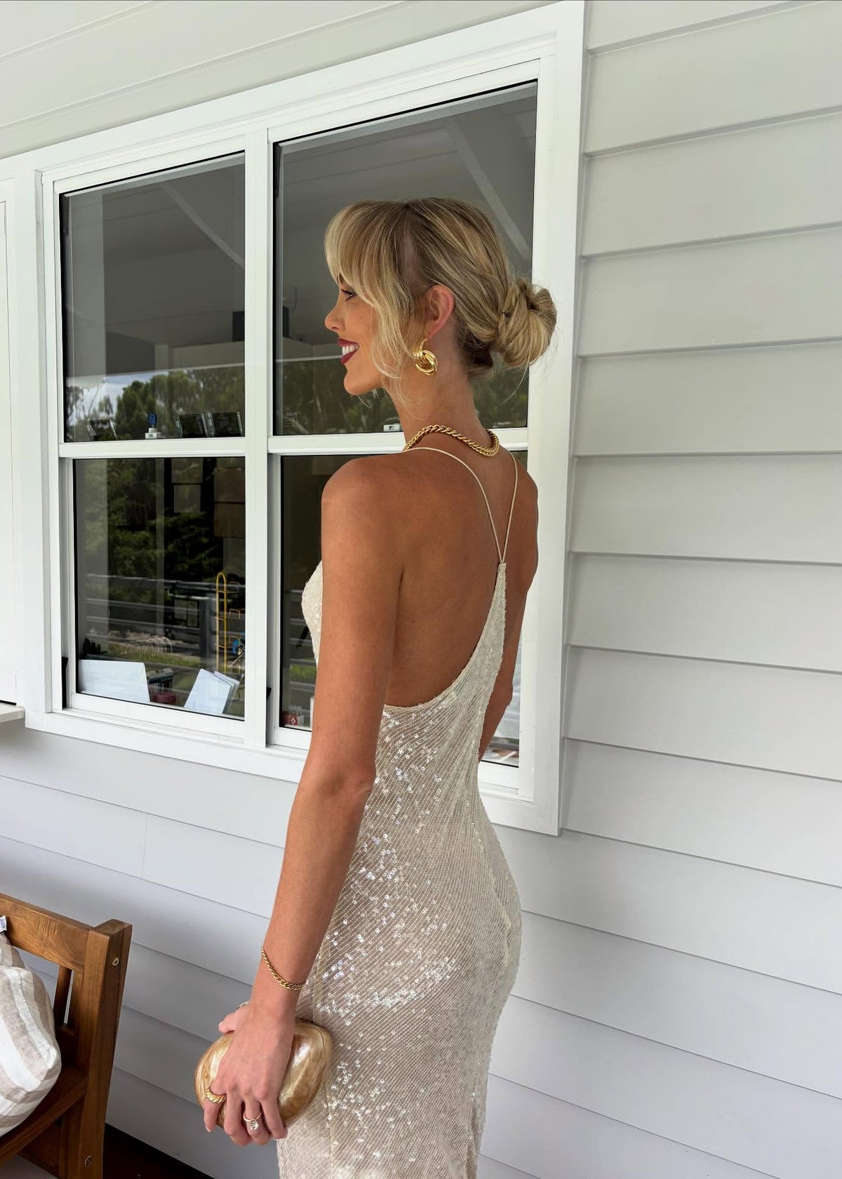 Rat and Boa Olympia Sequin Dress