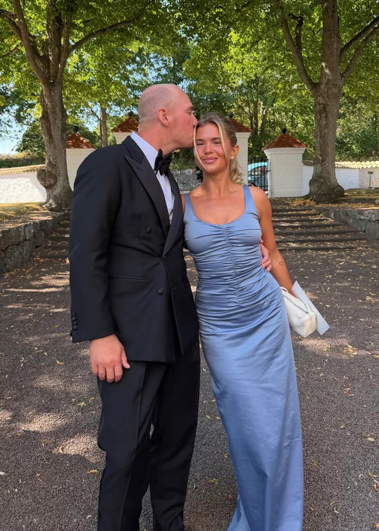 Ance Gria Atlein Gown blue hire Brisbane